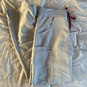 Figs cement scrub bottoms